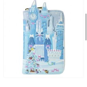 EXCLUSIVE Loungefly Christmas
Cinderella Castle Wallet